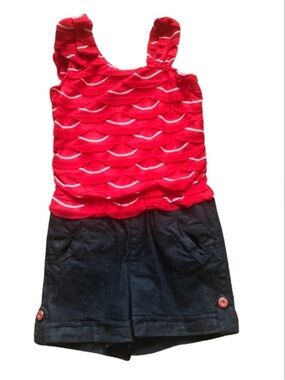 Jolt Girls Strappy Romper Dress
